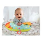 Clementoni Kitty Cat Pillow Cuscino per Supportare Sviluppo dei Muscoli E Gattonamento Tummy Time Neonato Lavabile - immagine 3