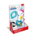 Clementoni Sonaglino Interattivo, Multicolore (Unicorno), 3-36 Mesi