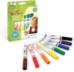 CRAYOLA Mini Kids - Kit di 8 Pennarelli Super Lavabili, Punta Arrotondata di Sicurezza, Colori Assortiti, Età consigliata: dai 12 mesi, 8324 - immagine 3
