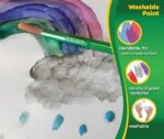 Crayola - 5 Pennelli Taglie Varie, Setole Morbide, per ogni Progetto Creativo, per Scuola e Tempo libero, 3007 - immagine 2