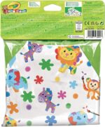 CRAYOLA Mini Kids Grembiulino a Maniche Lunghe per Proteggere i Vestiti, età 12 Mesi, Peso Fino a 17 kg, per Asilo Nido, Scuola dell'Infanzia, Scuola Materna e Tempo Libero, 81-3940 - immagine 3