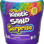 Kinetic Sand, Vasetti con Sorpresa, Set di Gioco con 113gr di Sabbia Colorata - per Bambini dai 3 Anni