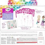 CRAYOLA Creations - Super Album da Disegno I Love Fashion – Crea la Moda, attività Creativa e Regalo per Bambine, età 8+, 04-1178 - immagine 2
