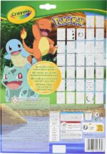 CRAYOLA - Album Attività & Coloring Pokemon, 32 Pagine da Colorare e 7 Mini Pennarelli Lavabili, 04-2746 - immagine 3
