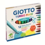 GIOTTO - PENNARELLI TURBO MAXI 12 COLORI