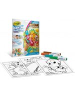 CRAYOLA - Color Wonder, Coloring Set con 18 Pagine da colorare e 4 Pennarelli Senza Macchia, Soggetto Amici Dinosauri, attività Creativa per Bambini, età 3,4,5 Anni