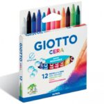 GIOTTO CERA 12 COLORI