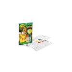 CRAYOLA - Album Attività & Coloring Pokemon, 32 Pagine da Colorare e 7 Mini Pennarelli Lavabili, 04-2746