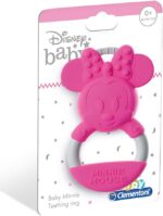 Clementoni - 17342 - Disney Baby Minnie Anello Mordicchioso - Gioco Dentizione E Massaggia Gengive Per Neonati, Bambina 0 - 18 Mesi - immagine 3