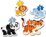 Clementoni My First Puzzle-Wild animals-3-6-9-1, Multicolore, 20810 - immagine 3