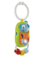 Chicco Trillino Telefono Del Cucciolo, Trillino Sonaglio Elettronico con Luci e Suoni, 3-18 Mesi