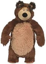 Simba - Masha e Orso, 109301016009, + 3 Anni, Set Bambola 23 Cm Corpo Morbido e Orso Peluche 43 Cm, con Gambe Mobili - immagine 2