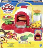 Play-Doh Hasbro Pizzeria (playset con 5 vasetti di Pasta da Modellare), Single, Multicolore
