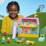 Peppa Pig, La Clubhouse di Peppa Pig, gioco per bambini in età prescolare, con effetti sonori, 2 personaggi, 7 accessori, dai 3 anni in su - immagine 3