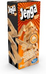 Hasbro Gaming Jenga Classic, Children's Game That Promotes The Speed Of Reaction, From 6 Years