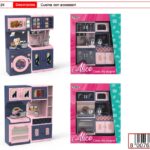 SET CUCINA DOPPIA IN SCATOLA CON ACCESSORI