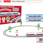 TRENO PISTA 58 X 46 MOTORIZZATO A BATTERIE FRECCE ITALIANE