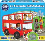 Orchard Toys La Fermata dell'Autobus - Gioco educativo di Numeri e Conteggio per bambini da 4 a 8 anni (Edizione Italiana)