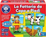 Orchard Toys La Fattoria da Capo a Piedi - Gioco educativo di Abbinamento e Memoria per bambini dai 18 mesi in su (Edizione Italiana)