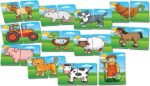 Orchard Toys La Fattoria da Capo a Piedi - Gioco educativo di Abbinamento e Memoria per bambini dai 18 mesi in su (Edizione Italiana) - immagine 2