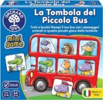 Orchard Toys La Tombola del Piccolo Bus - Gioco educativo di Abbinamento e Memoria per bambini da 3 a 6 anni (Edizione Italiana)
