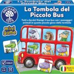 Orchard Toys La Tombola del Piccolo Bus - Gioco educativo di Abbinamento e Memoria per bambini da 3 a 6 anni (Edizione Italiana)