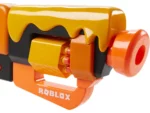 Nerf Elite ROBLOX Adopt Me! BEES! blaster lanciadardi con azione a leva tamburo rotante con 8 dardi - immagine 3