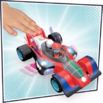 PJ Masks flash cruiser Power Flitzer Pigiamini giocattolo prescolare auto trasformabile con luci e rumori - immagine 5