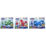 Veicoli Animal Raider e personaggio PjMasks Pigiamini