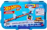 Hot Wheels Track Builder Set Sfide Tema Ghiaccio include 1 veicolo