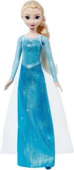 Frozen Elsa bambola con look elegante canta All'alba sorgerò Francese - immagine 2