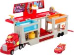 Cars Mack Officina Cambia Colore playset con truck e Saetta McQueen trasformabili cabina di guida rimovibile - immagine 5