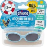 Chicco Sunglasses Occhiale da Sole Bimbo 0m+, Lenti Resistenti e Antigraffio, Proteggono dai Raggi UVA e UVB, Montatura Flessibile, Multicolore, Custodia Portaocchiali Inclusa, per Bambini 36 Mesi