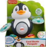Pino Pinguino Numeri e Parole - Fisher-Price - Parlamici Pino Pinguino Numeri e Parole, Versione Italiana, Giocattolo Interattivo Musicale Con Luci e Movimenti Per L'Apprendimento, Giocattolo Per Bambini, 9+ Mesi