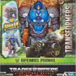Transformers Il Risveglio action figure convertibile Smash Changers di Optimus Prime Primal da 22,5 cm