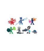 PJ MASKS CONFEZIONE 7 PERSONAGGI CON ACCESSORI PIGIAMINI - immagine 2