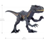 Dinosauro Indoraptor Super Colossal Jurassic World - immagine 5