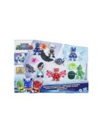 PJ MASKS CONFEZIONE 7 PERSONAGGI CON ACCESSORI PIGIAMINI