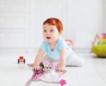 BABY MINNIE COMFORTER -K- Clementoni- Disney Baby Minni Minnie Morbida Copertina-Bambino 0-18 Mesi, Multicolore - immagine 4