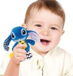 Clementoni - Peluche Prima Infanzia, On The Go Plush Stitch, Disney Baby, Pupazzo per Neonato Lavabile, Gioco Passeggino - immagine 4