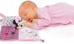 BABY MINNIE COMFORTER -K- Clementoni- Disney Baby Minni Minnie Morbida Copertina-Bambino 0-18 Mesi, Multicolore - immagine 5