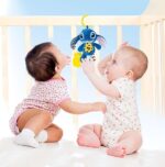 Clementoni - Peluche Prima Infanzia, On The Go Plush Stitch, Disney Baby, Pupazzo per Neonato Lavabile, Gioco Passeggino - immagine 5