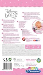 BABY MINNIE COMFORTER -K- Clementoni- Disney Baby Minni Minnie Morbida Copertina-Bambino 0-18 Mesi, Multicolore - immagine 3