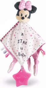BABY MINNIE COMFORTER -K- Clementoni- Disney Baby Minni Minnie Morbida Copertina-Bambino 0-18 Mesi, Multicolore - immagine 2