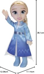 Frozen bambola Elsa Adventure Toddler 38cm occhi scintillanti - immagine 3