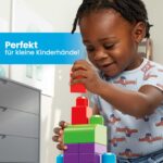 MegaBloks Sacca Eco 60 costruzioni Blu da 12 mesi FisherPrice - immagine 5