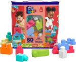 Mega Bloks Sacca Eco 60 costruzioni Rosa da un Anno