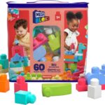 Mega Bloks Sacca Eco 60 costruzioni Rosa da un Anno