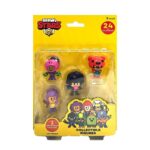 Brawl Stars Confezione blister giallo da 5 personaggi 1 misterioso