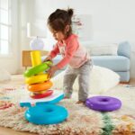 Giant rock-a-stac Piramide gigante di Fisher-Price ad anelli - immagine 3